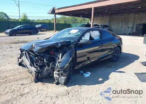 2019 Honda Civic Ex z USA, uszkodzony, nr VIN 2HGFC3B3XKH351735